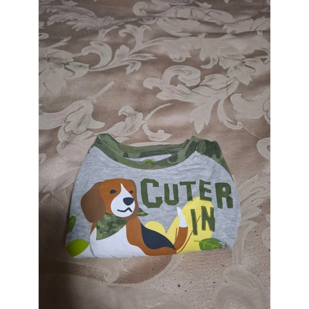 Boys' John Deere Cuter in Camo Long sleeved Tshirt 4T / 4B/ 4N